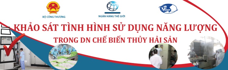 KHẢO SÁT TÌNH HÌNH SỬ DỤNG NĂNG LƯỢNG TRONG DN CHẾ BIẾN THỦY HẢI SẢN