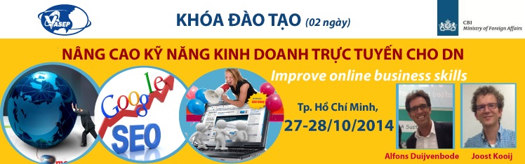 Khóa đào tạo K.21.14Nâng cao kỹ năng kinh doanh trực tuyến cho doanh nghiệp - Improve online business skills