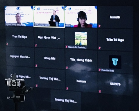 VASEP tổ chức thành công 03 khóa đào tạo online !