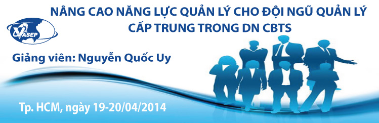 Khóa đào tạo K.8.14 “Nâng cao năng lực quản lý cho đội ngũ quản lý cấp trung trong DN CBTS”