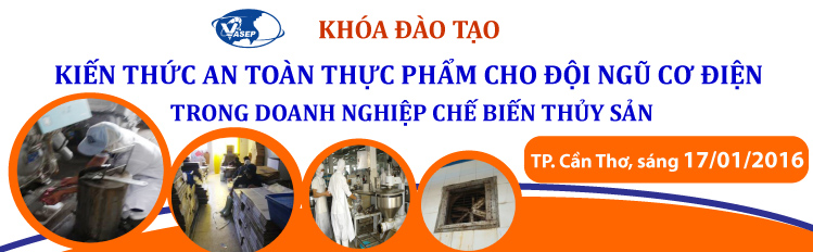 Khóa đào tạo K3.16Đào tạo An toàn Thực phẩm cho đội ngũ cơ điện