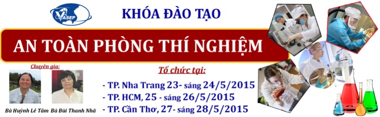 Khóa đào tạo K.10.15An toàn Phòng Thí nghiệm