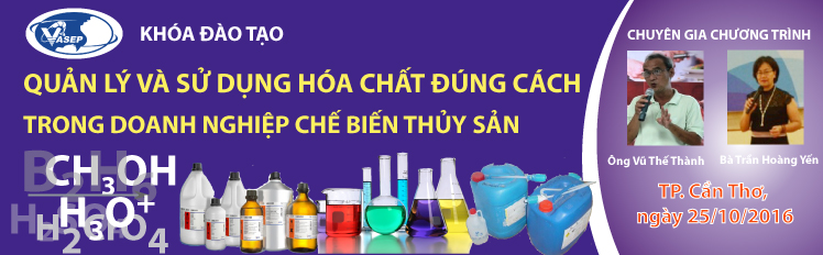 Khóa đào tạo K.23.16 “Quản lý và sử dụng hóa chất đúng cách trong DN CBTS”