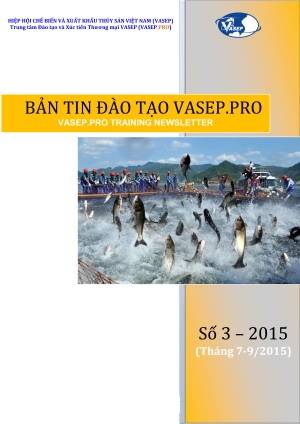 Bản tin đào tạo VASEP.PRO số 3 - tháng 7-92015