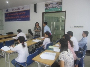 Khóa học được các DN tham gia đánh giá cao bởi nội dung sát với thực tế của các doanh nghiệp thủy sản. 